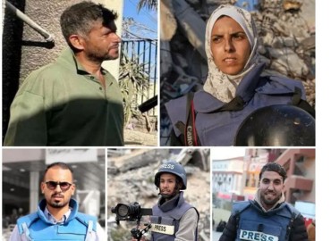 Who Were the Five Journalists Killed in the Nasser Hospital Strike in Southern Gaza?