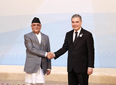 Prime Minister Oli Attends Opening Ceremony of Third LLDC Conference in Turkmenistan Kathmandu
