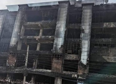 Six Charred Bodies Recovered from Bhatbhateni Store in Chucchepati