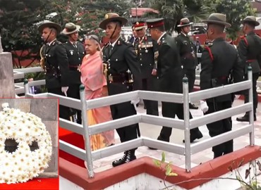 Prime Minister Karki Pays Tribute at Shahid Memorial Before Assuming Office