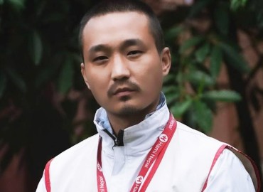 Gen Z Group Leader Sudan Gurung at Shital Niwas for Talks