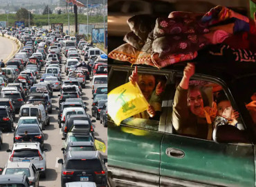 Displaced Lebanese Citizens Begin Returning Home Following Ceasefire