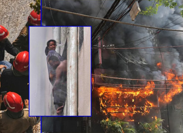 Massive Fire Breaks Out at Delhi Hotel