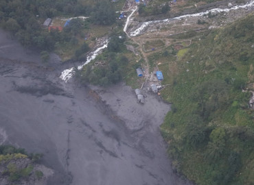 Four People Missing After Budhi Gandaki River Floods in Gorkha