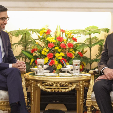Modi Meets Google CEO Sundar Pichai