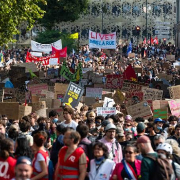 Tens of Thousands Protest Across France Over Education Conditions