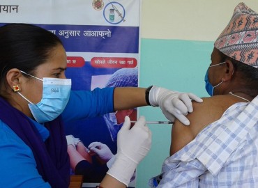 Small number of people gets booster shots in Sudurpaschim Province