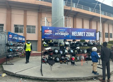 Yamaha RayZR Hybrid’s Helmet Rack Initiative in the Nepal Super League