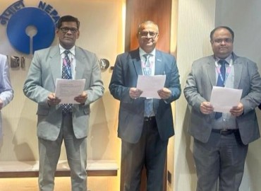 Employees of Nepal SBI Bank Take Oath for Data Privacy Day