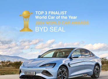 BYD Shortlisted in the Top Three for the 2024 World Car Awards