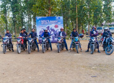 Bajaj Completes Nepal’s Biggest Community Ride Pulsar ‘100 NS Ride