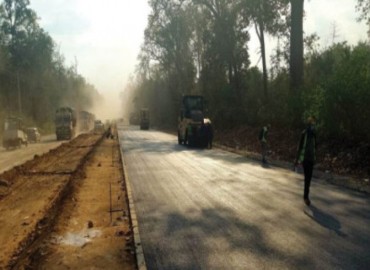 Narayangadh-Butwal road section sees only 46 percent progress in 5 years