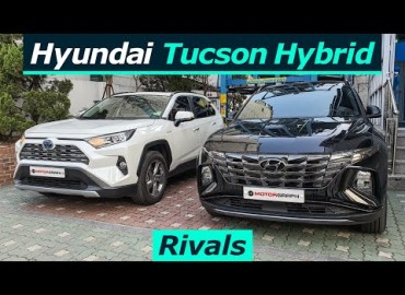 New 2022 Hyundai Tucson Hybrid vs. Toyota RAV4 Hybrid “Packed with Features”
