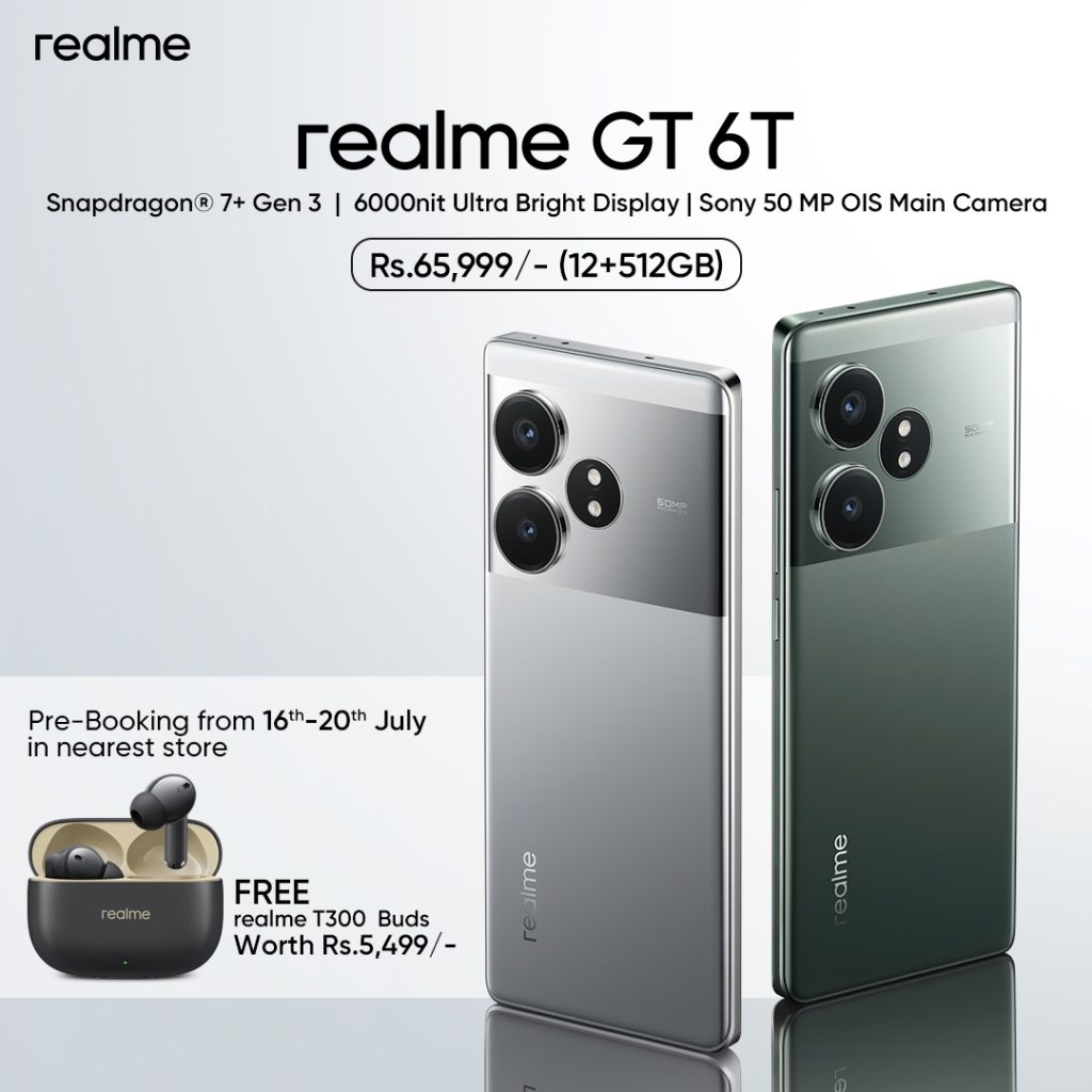 The Wait is Almost Over! Get Ready for the realme GT 6T in Nepal Featuring a Powerful Chipset, Innovative Cooling, and Fast Charging