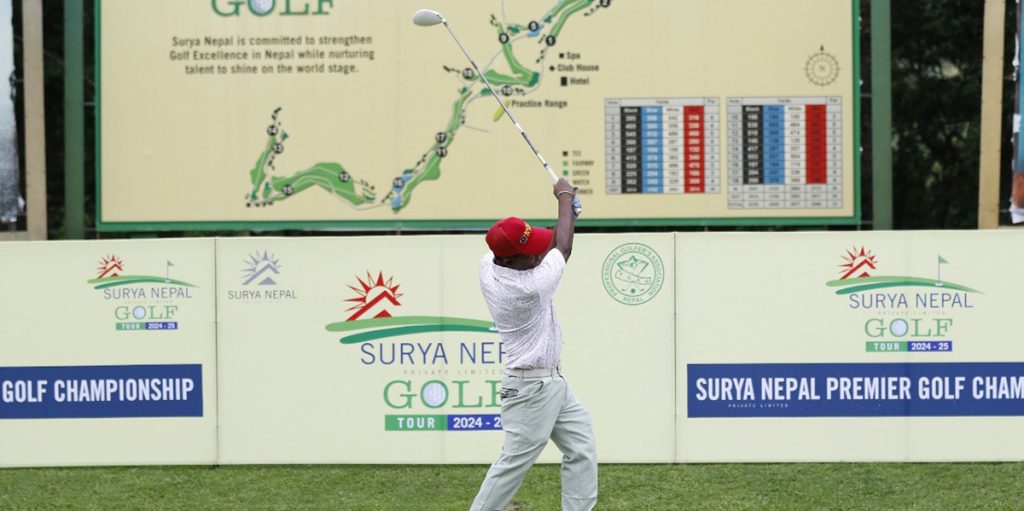 Surya Nepal Premier Golf Championship begins, Rabi takes a one-stroke ...